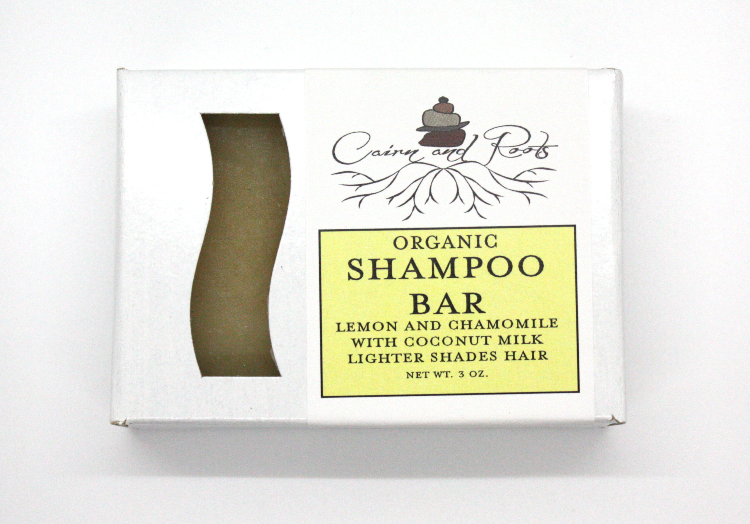 Organic Shampoo Bar- Lemon and Chamomile