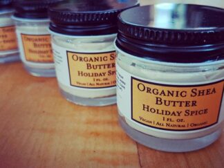 1 oz. Organic Shea Butter- Holiday Spice