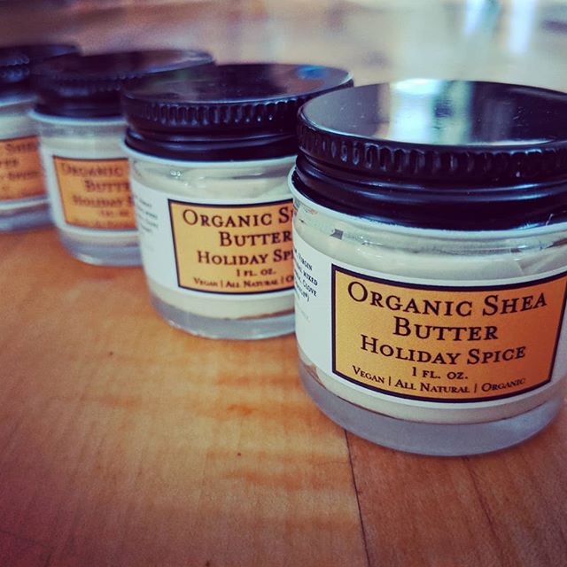 1 oz. Organic Shea Butter- Holiday Spice
