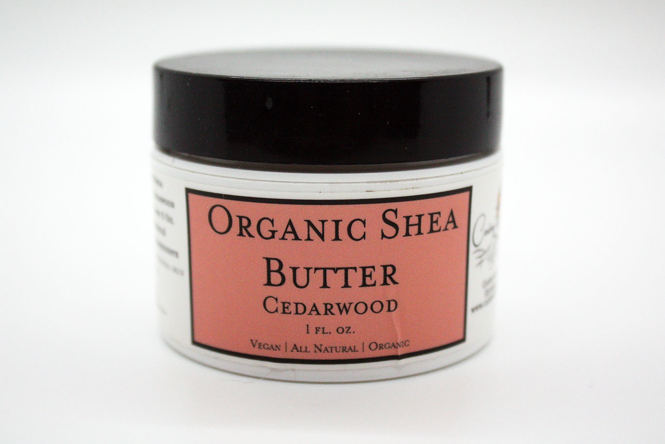 1 oz. Organic Shea Butter- Cedarwood