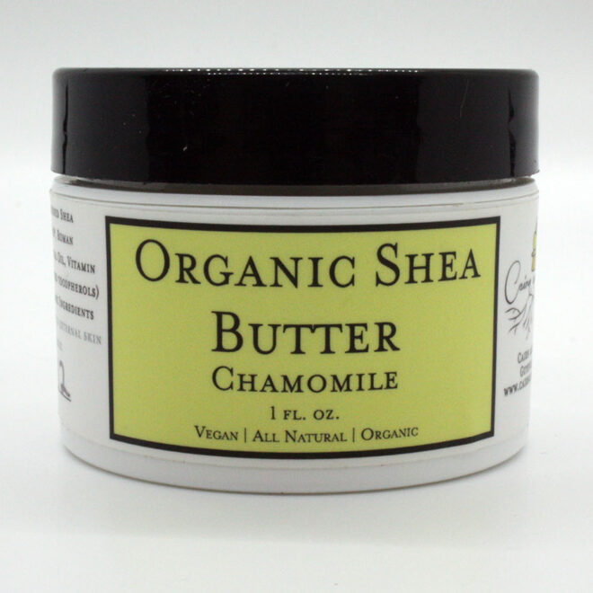 1 oz. Organic Shea Butter- Chamomile