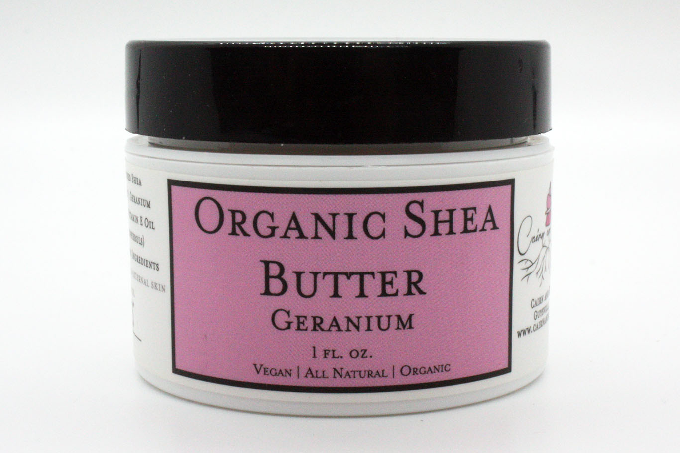1 oz. Organic Shea Butter- Geranium